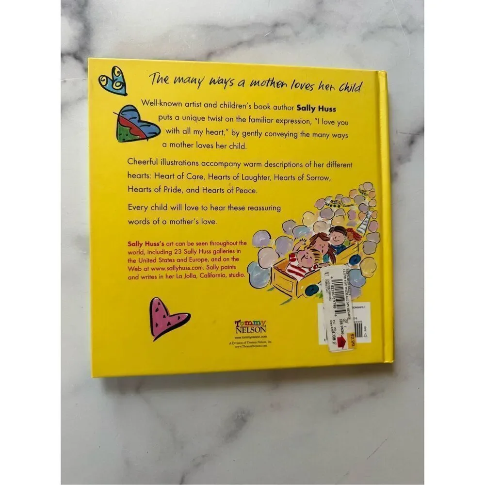 I love you with all my hearts blank notecard included hardback children’s book f